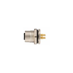 Connecteur femelle M12, 4 pol., codage D IP67, 4A, non-blindé